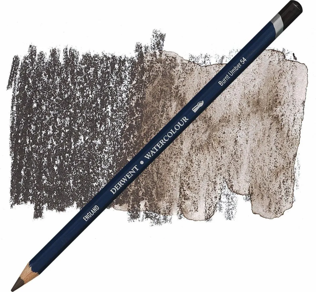 Derwent Watercolour Potlood Burnt Umber 54