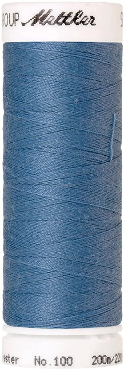 Amann Mettler Seralon 200mt Garen - Surfblauw