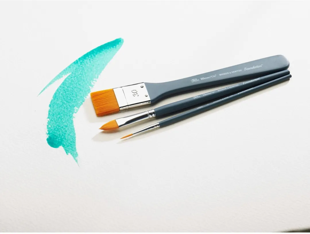Winsor & Newton Foundation Brush Set 6-delig - Korte Steel