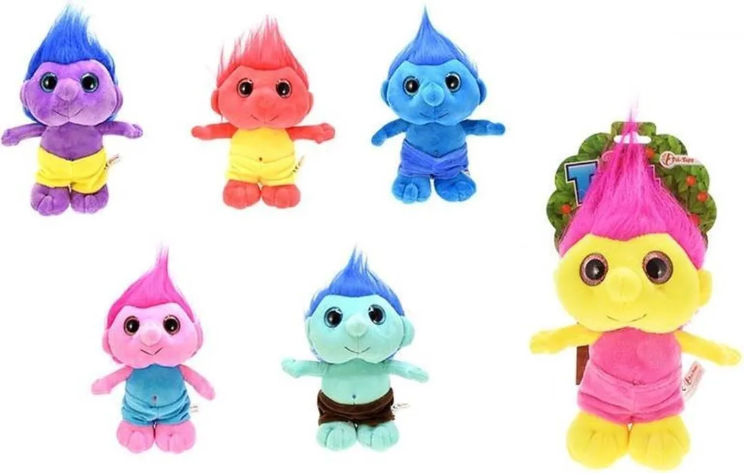 Toi-Toys Plushe Knuffel Troll 20cm