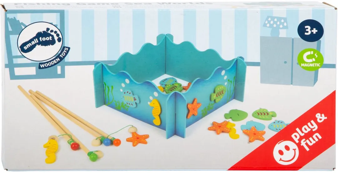 Small Foot Houten Vishengelspel Oceaan 8196