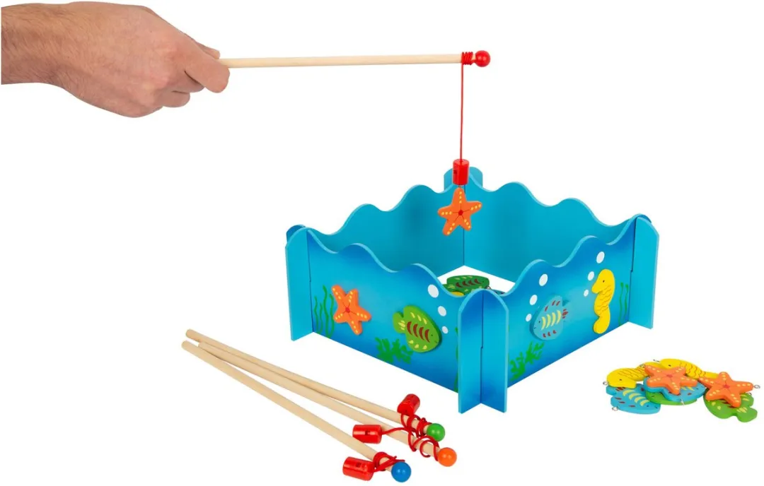 Small Foot Houten Vishengelspel Oceaan 8196