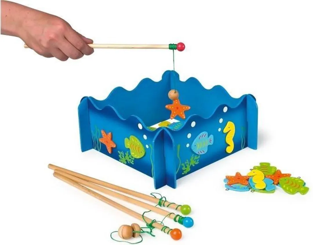 Small Foot Houten Vishengelspel Oceaan 8196