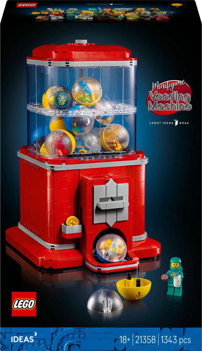 LEGO® Ideas Minifigurenautomaat - Minifigure Vending Machine - 21358