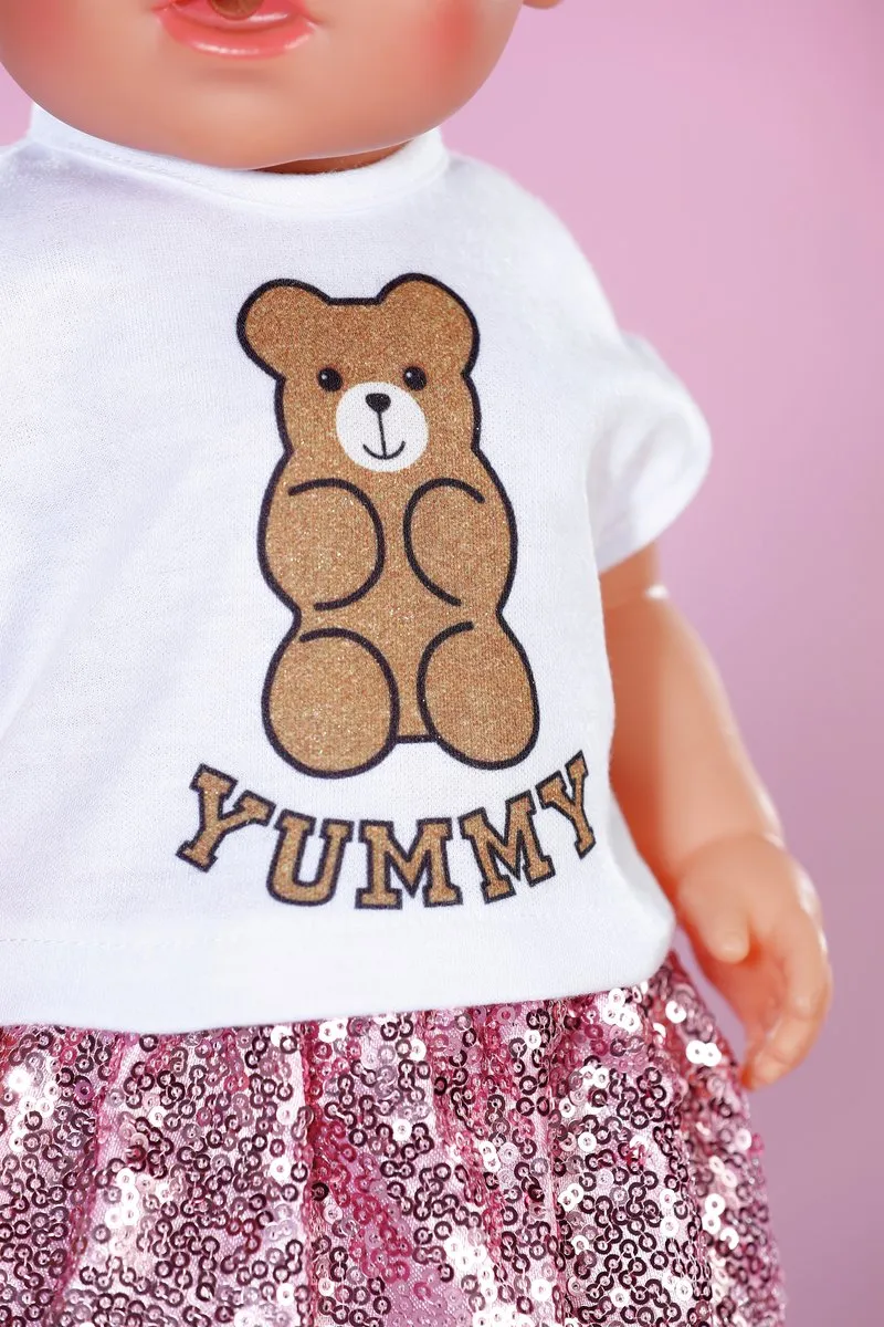 Baby Born Glam Outfit 43cm - Multicolor