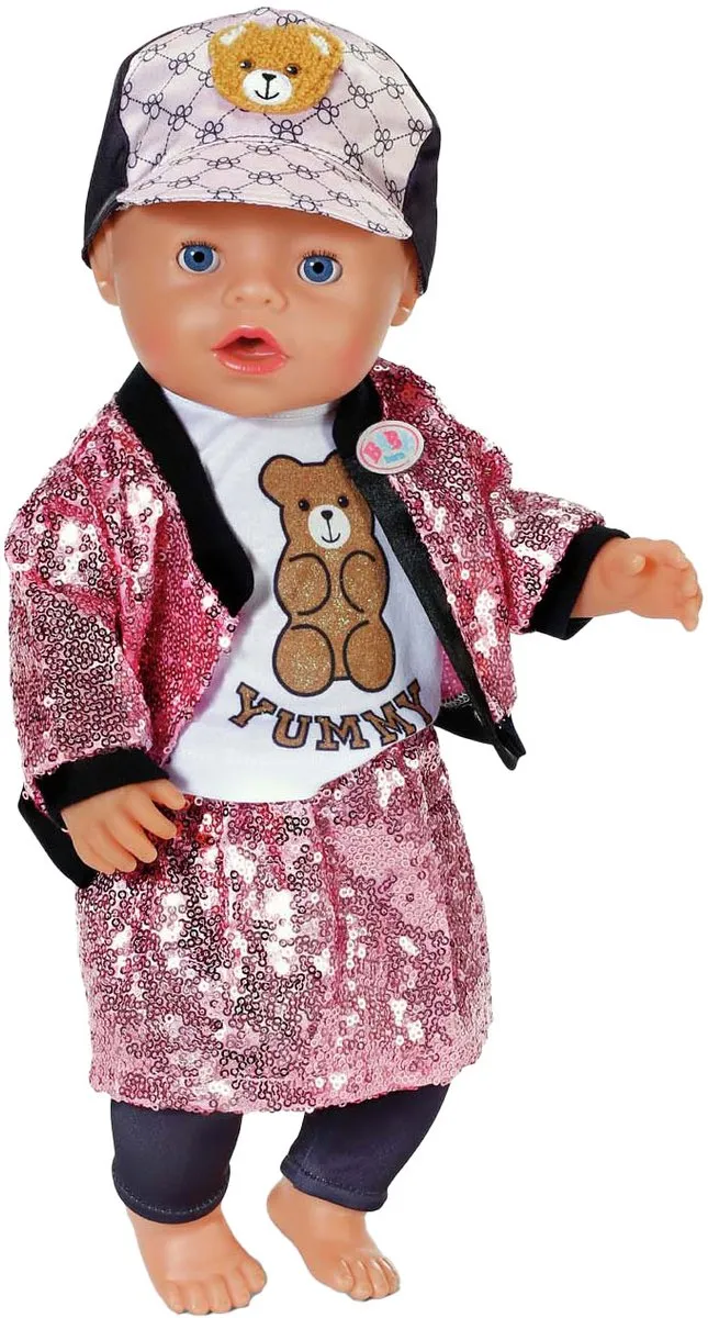 Baby Born Glam Outfit 43cm - Multicolor