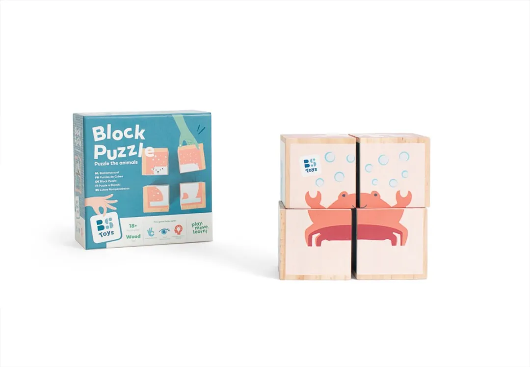 BS Toys Blokkenpuzzel GA499