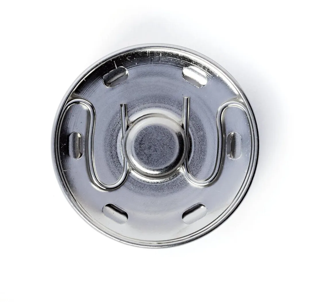 Prym Aannaaidrukknopen 30mm - Zilverkleurig - 2 Stuks