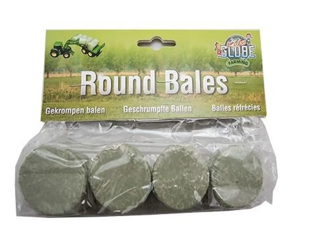 Kids Globe Ronde Kuilvoerbalen 610762 - 4 Stuks - Groen