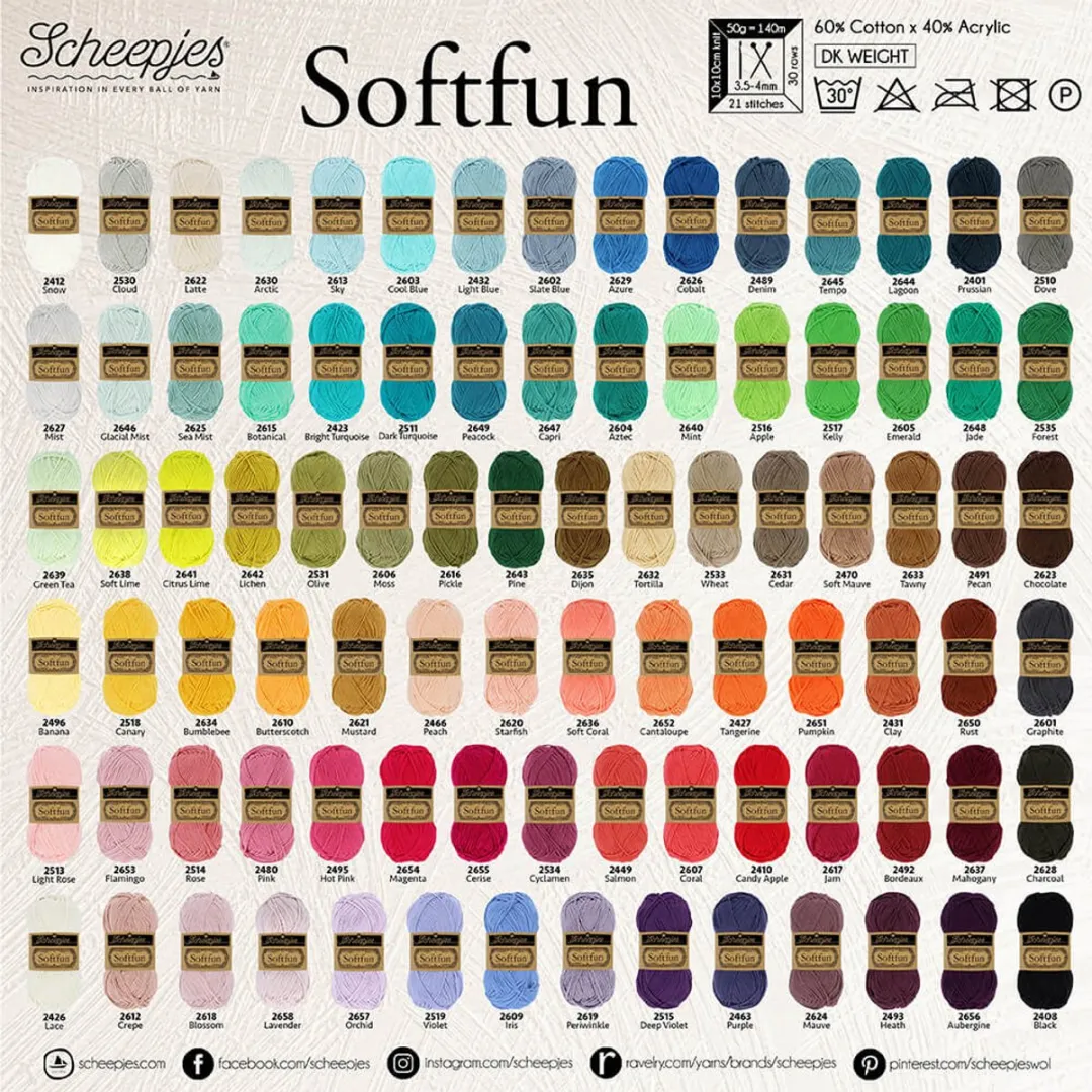Scheepjes Softfun 50g - Latte