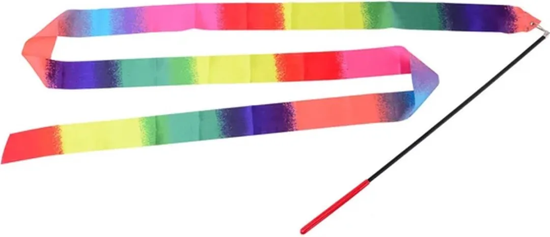Johntoy Rainbow Ribbon 2m - 1 Stuk