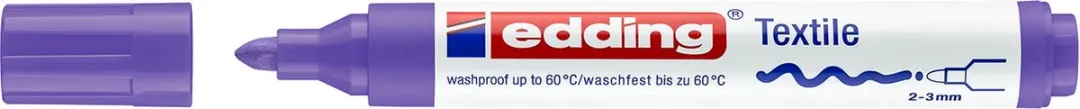 edding 4500-68 Textielmarker - Fluoriserend Violet