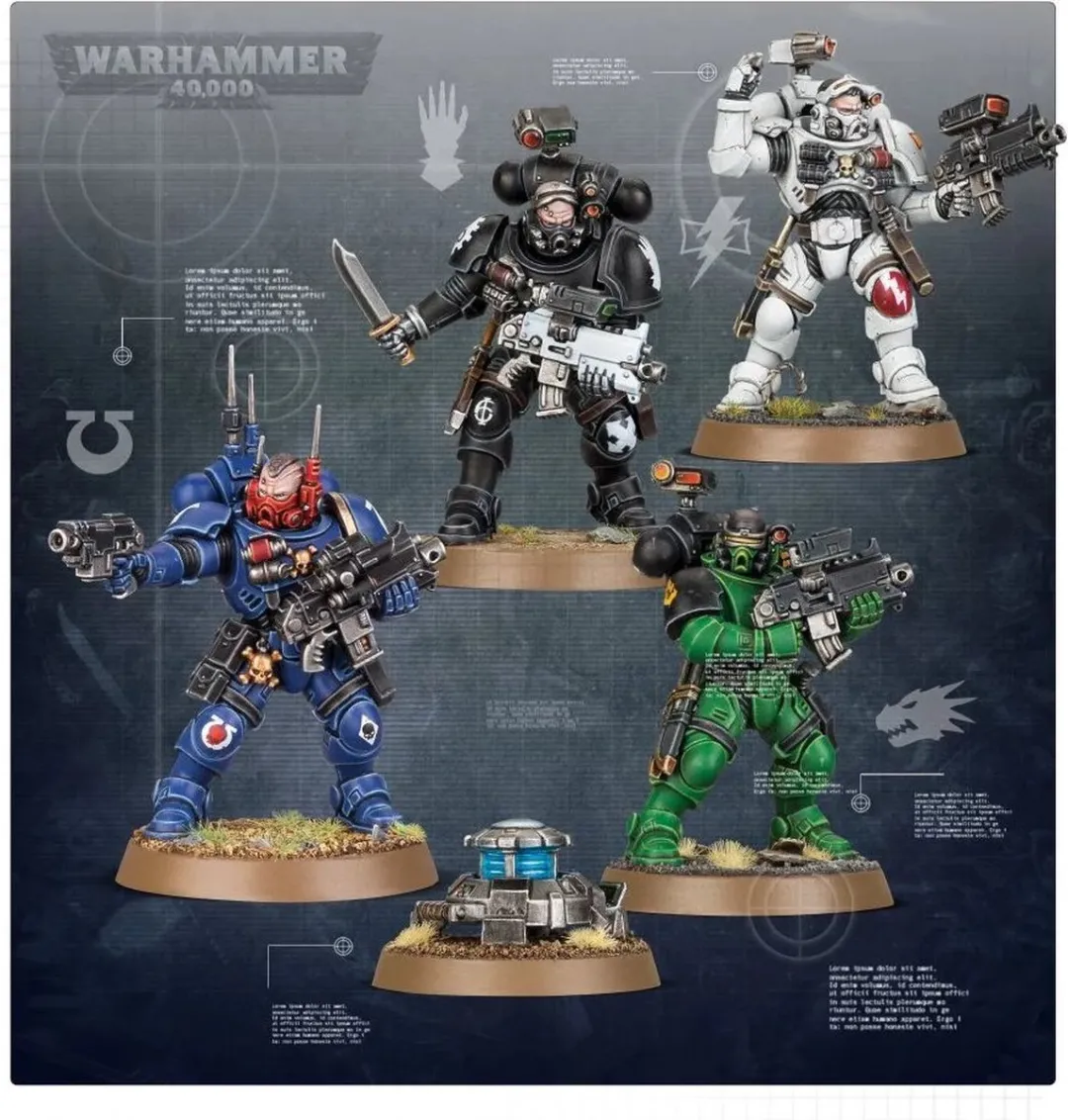 Games Workshop Warhammer Space Marines Primaris Infiltrators 48-97
