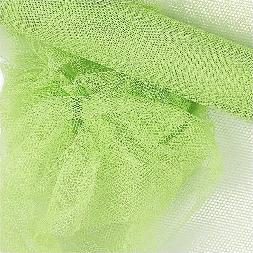 Creativ Company Tule Rol 5m Neon Groen