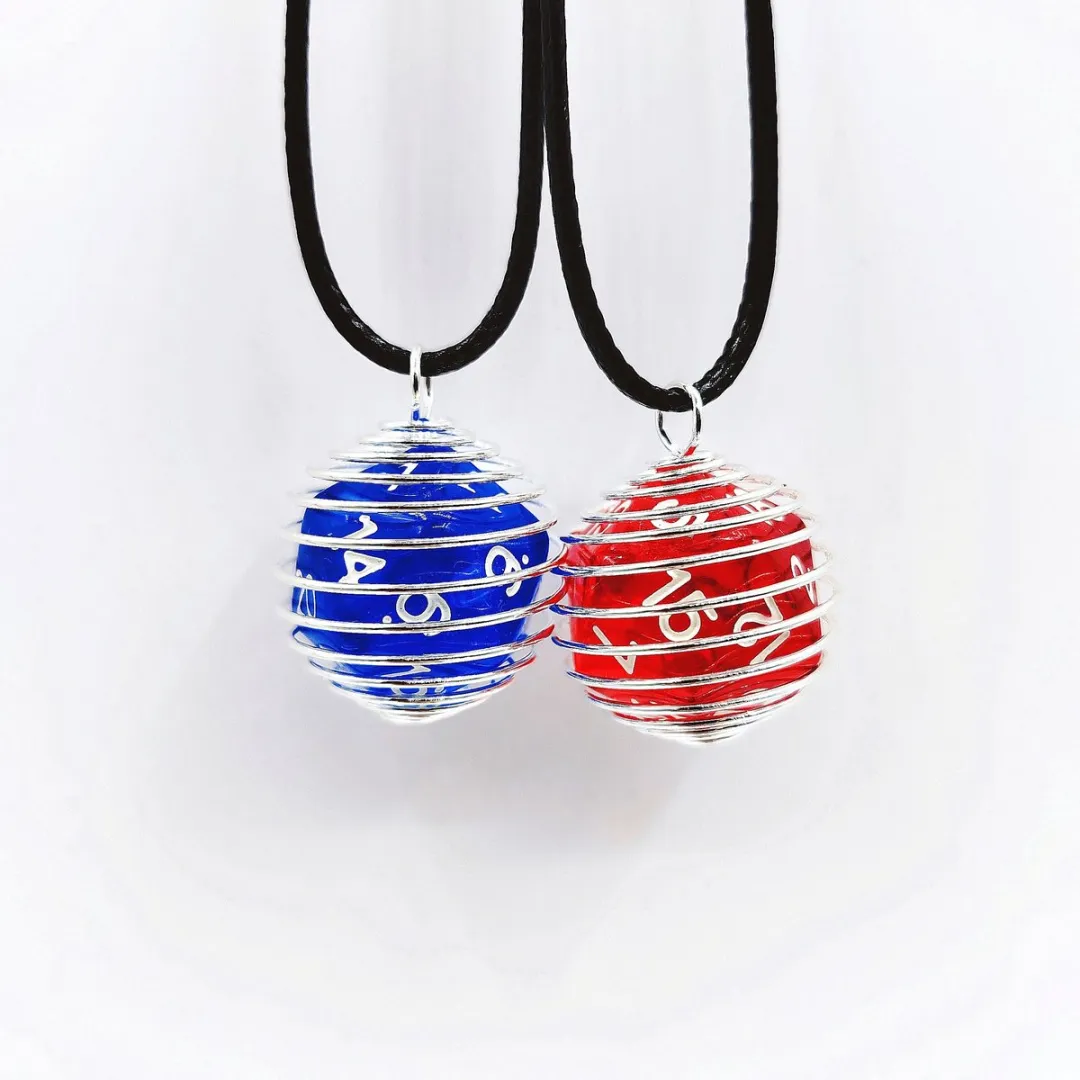 Lapi Toys DnD Ketting - Rood - Exclusief Dobbelsteen