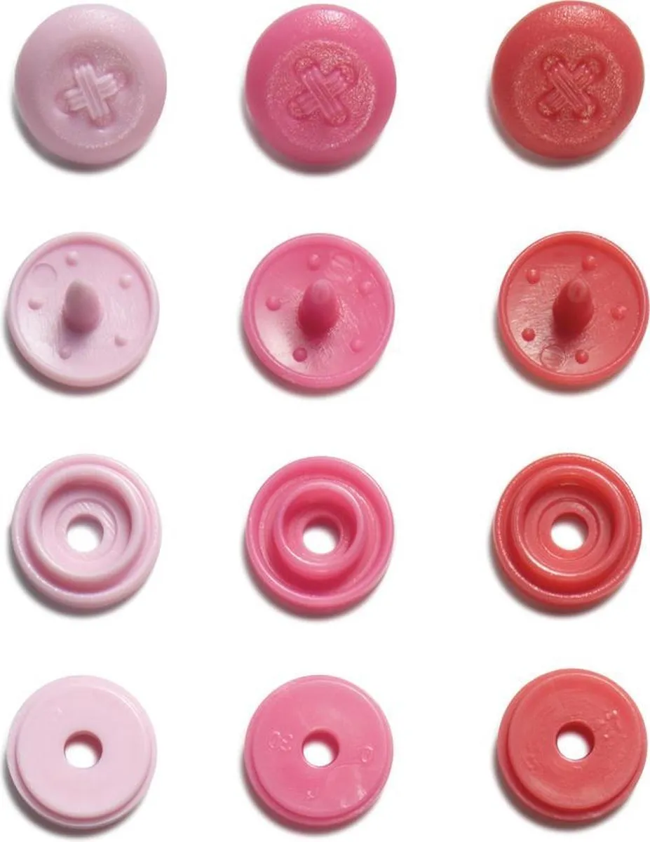 Prym ColorSnapsMini Drukknopen Roze 9mm