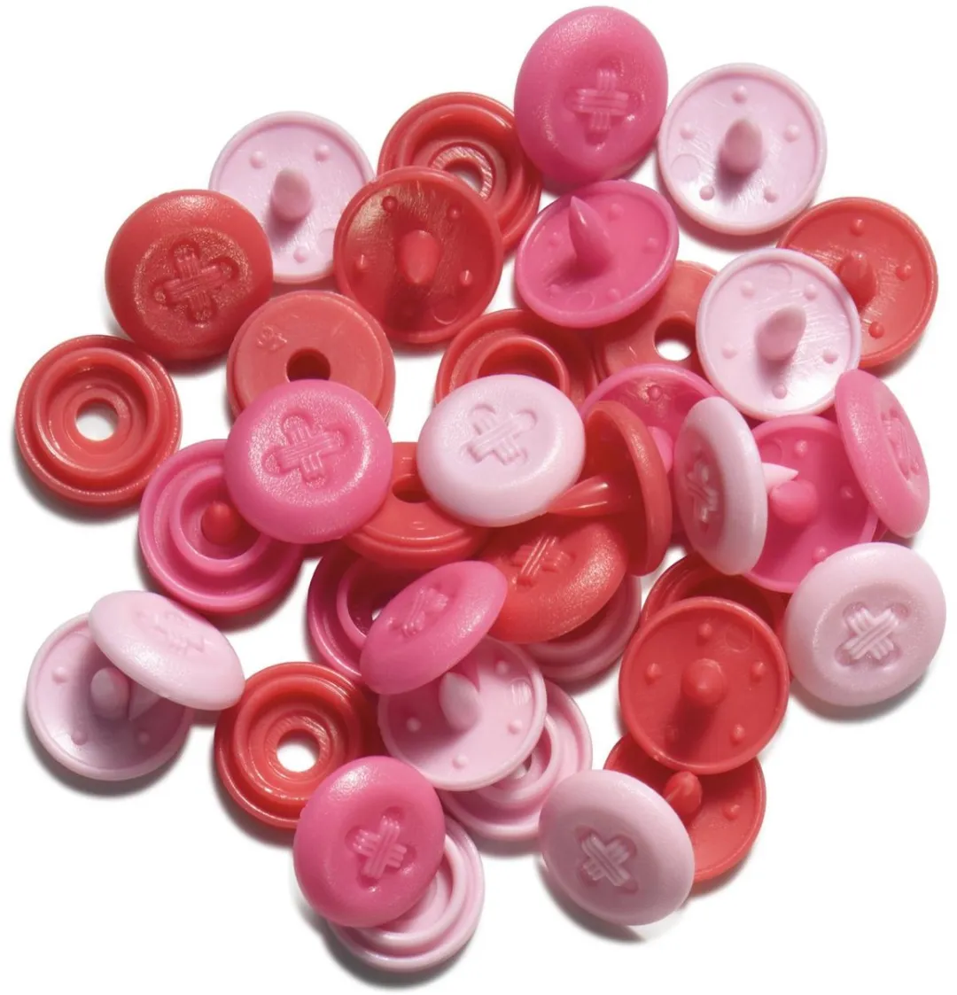 Prym ColorSnapsMini Drukknopen Roze 9mm - 36 Stuks