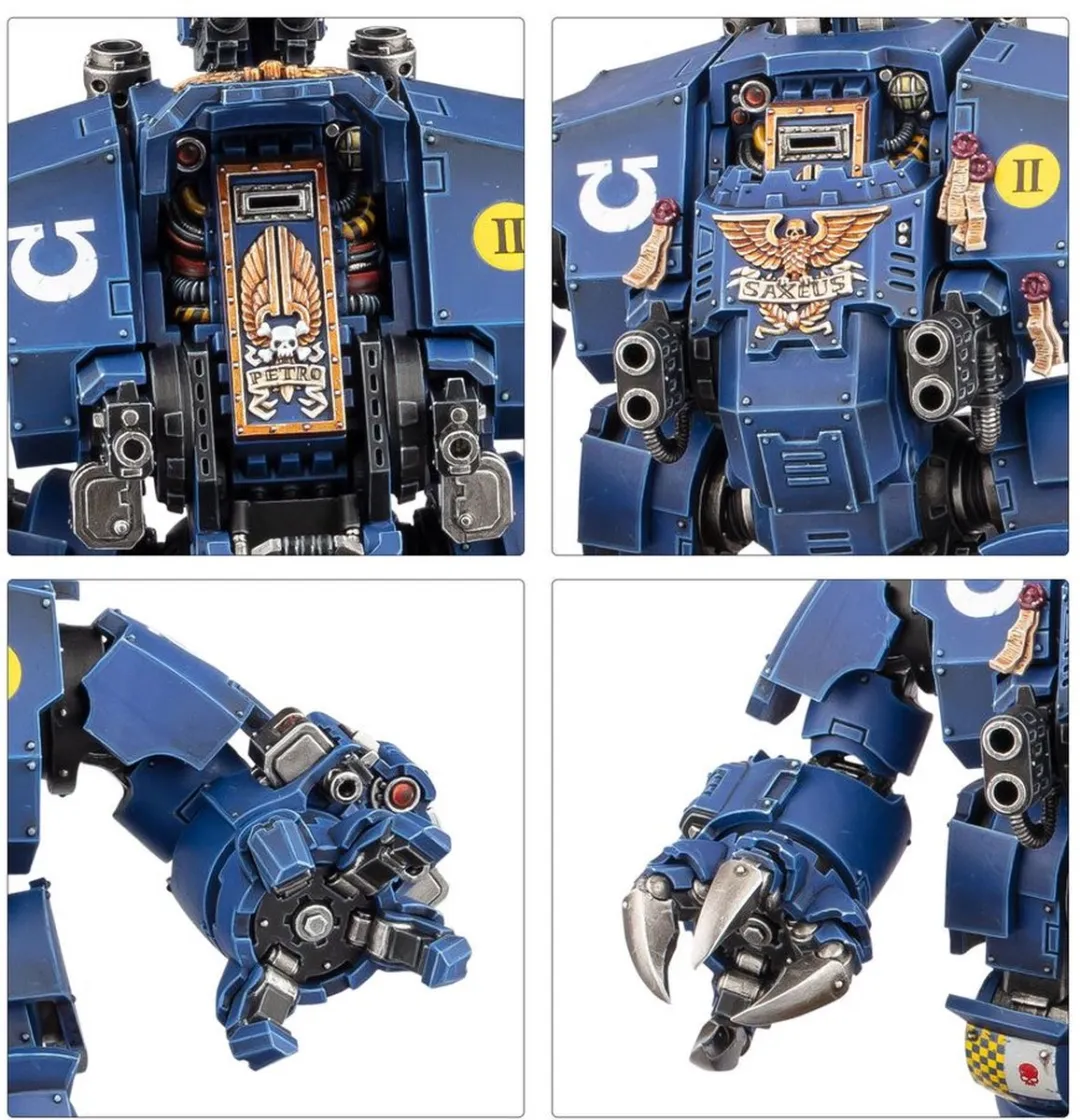 Games Workshop Warhammer Space Marines Brutalis Dreadnought 48-28