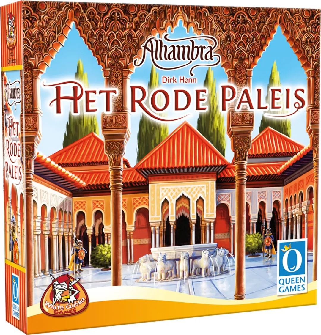 White Goblin Games Alhambra Het Rode Paleis Bordspel