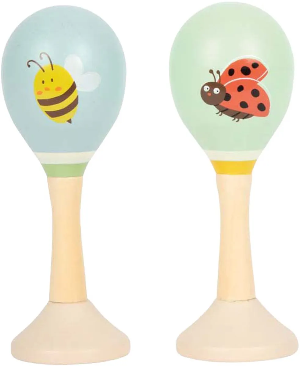 Small Foot Houten Maracas Tiny Friends