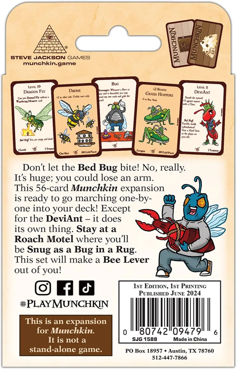Steve Jackson Games Munchkin The Floor Is Larva Uitbreiding - 1588SJG