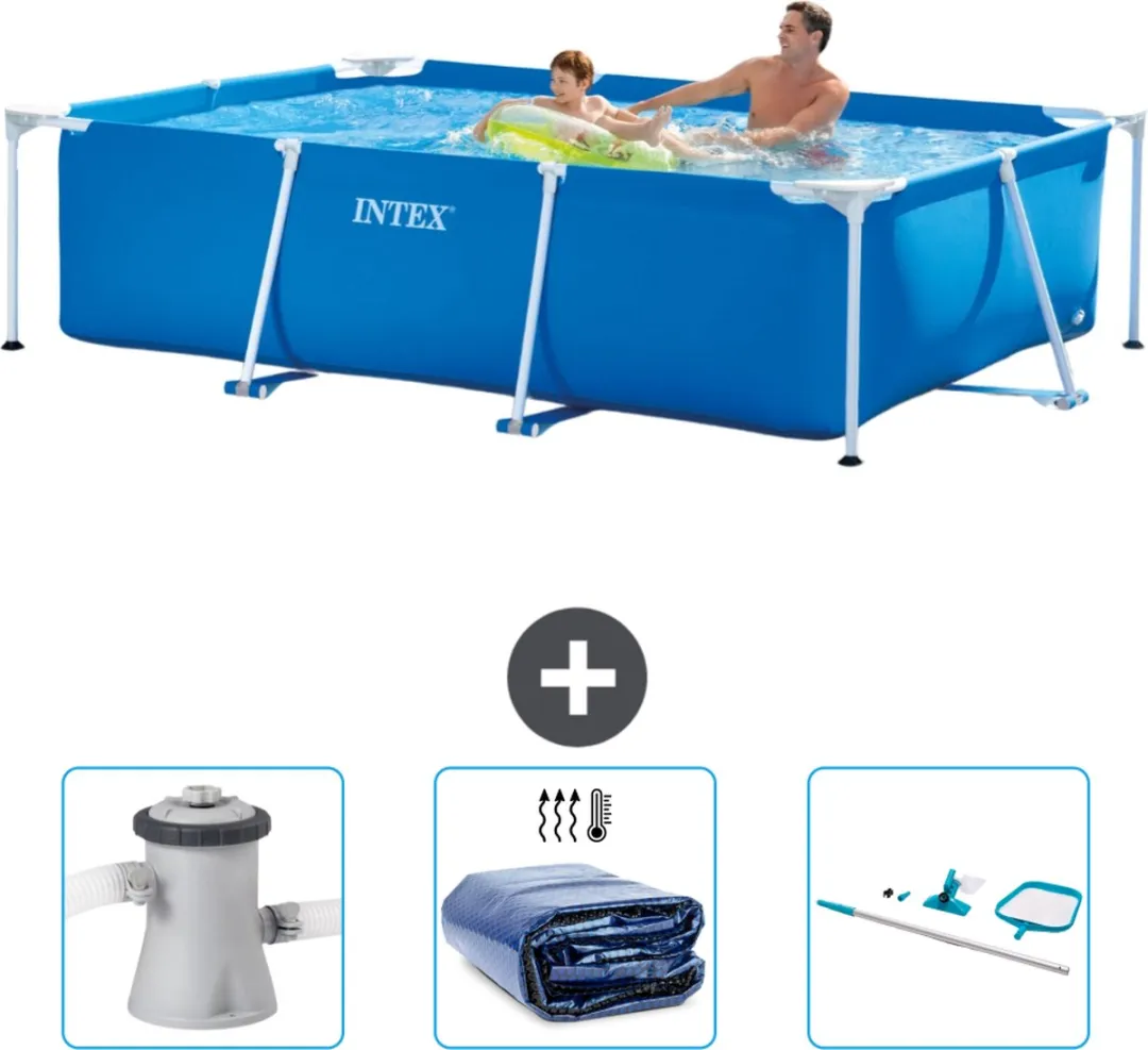 Intex Rechthoekig Frame Zwembad 260x160cm