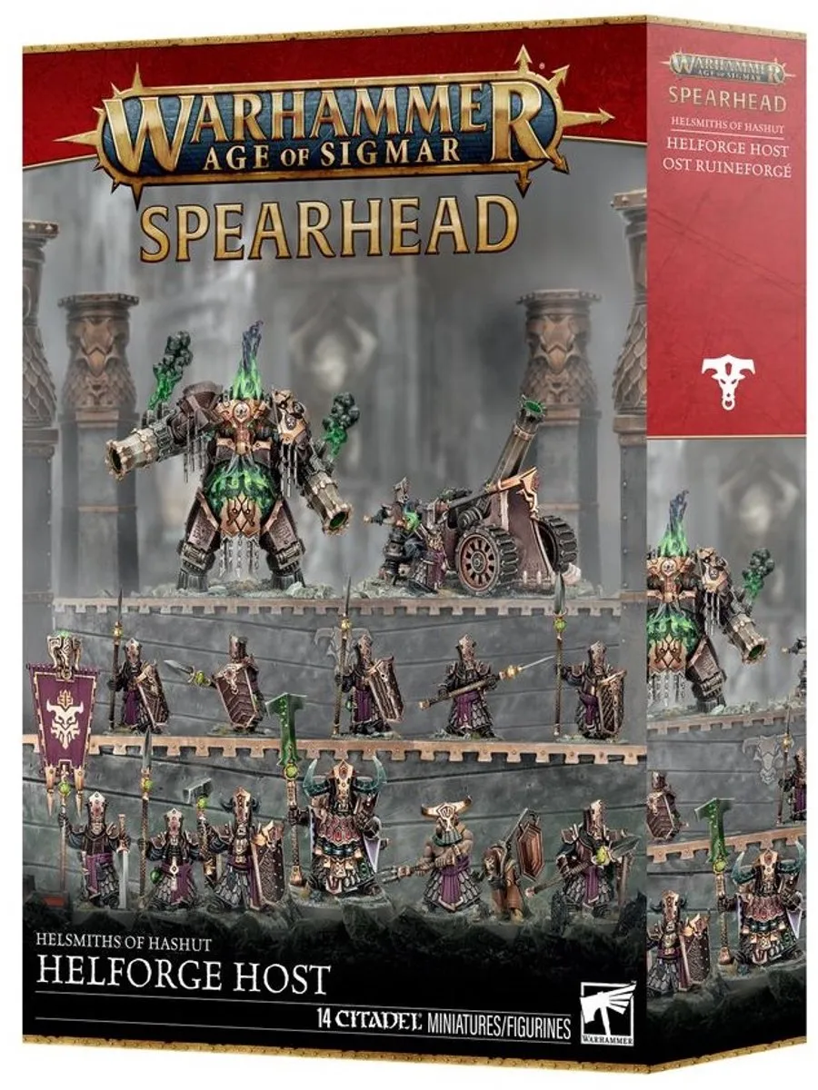 Games Workshop Warhammer Age of Sigmar Helsmiths of Hashut Helforge Host 70-821