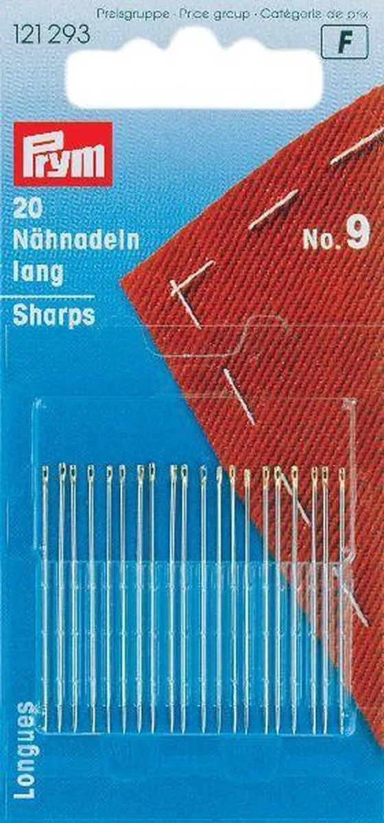 Prym Naainaald Staal 0.60x34mm - 20 Stuks