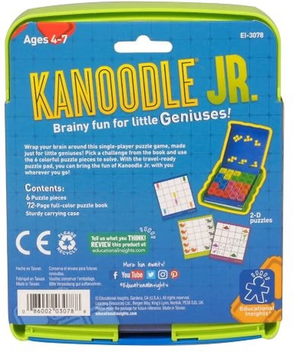 Learning Resources Kanoodle Jr. 60 Breinbrekers