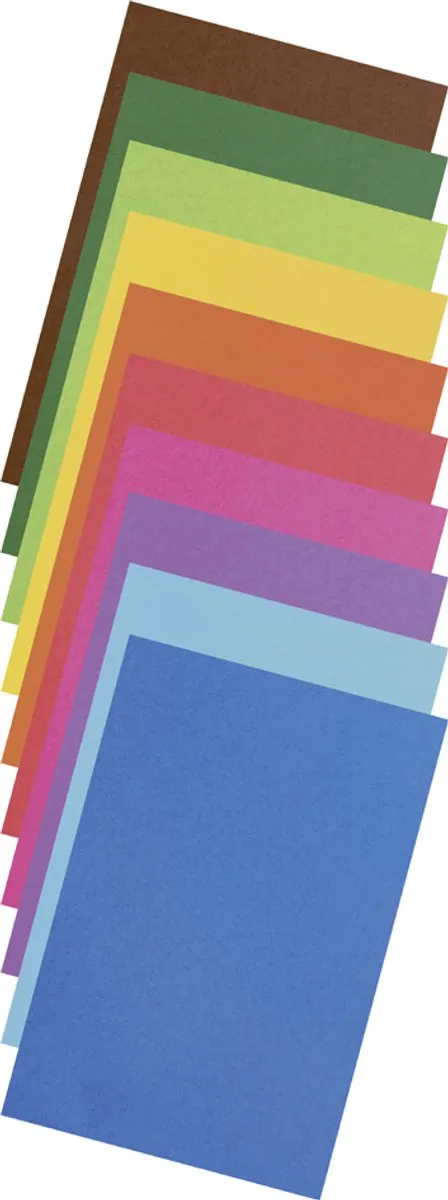 Folia Origami Papier 10x15cm - 500 Stuks - Multicolor