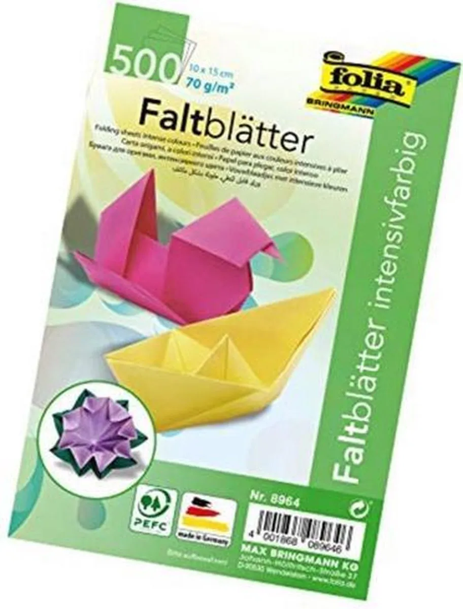 Folia Origami Papier 10x15cm