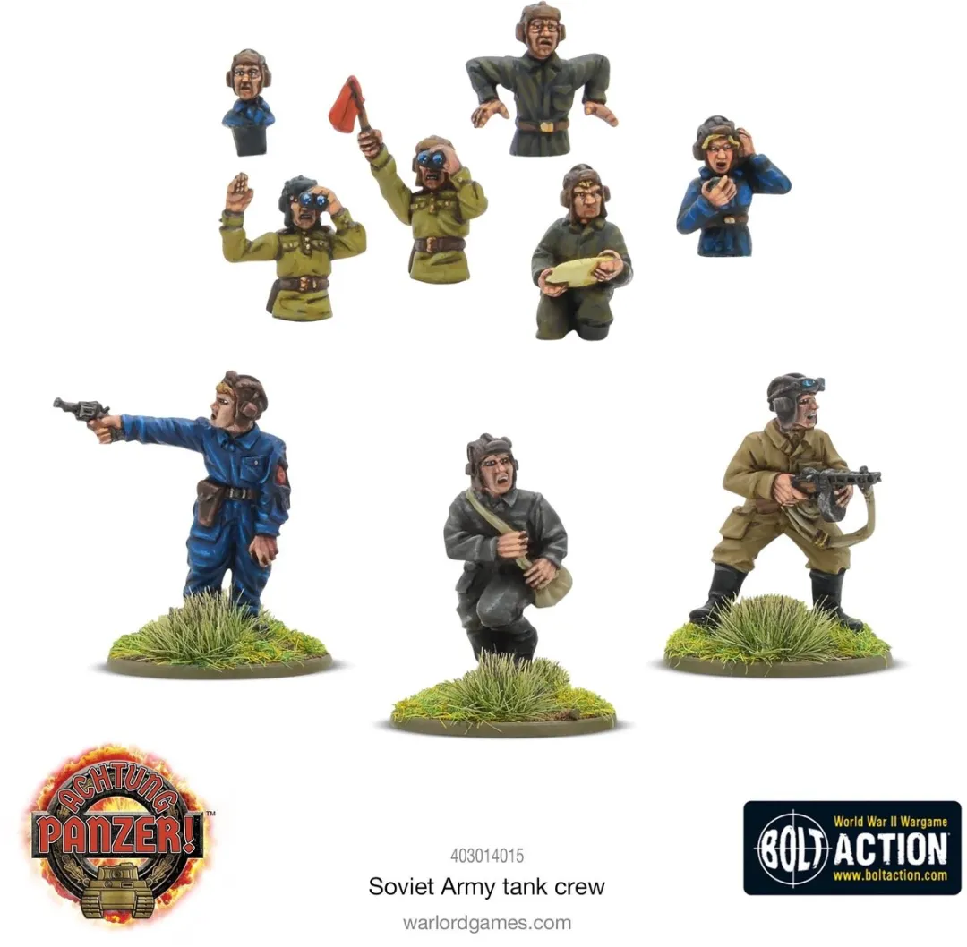 Warlord Games Achtung Panzer! Sovjet Tankbemanning