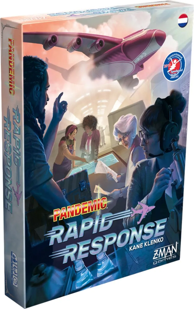 Z-Man Games Pandemic Rapid Response - Coöperatief real-time dobbelspel