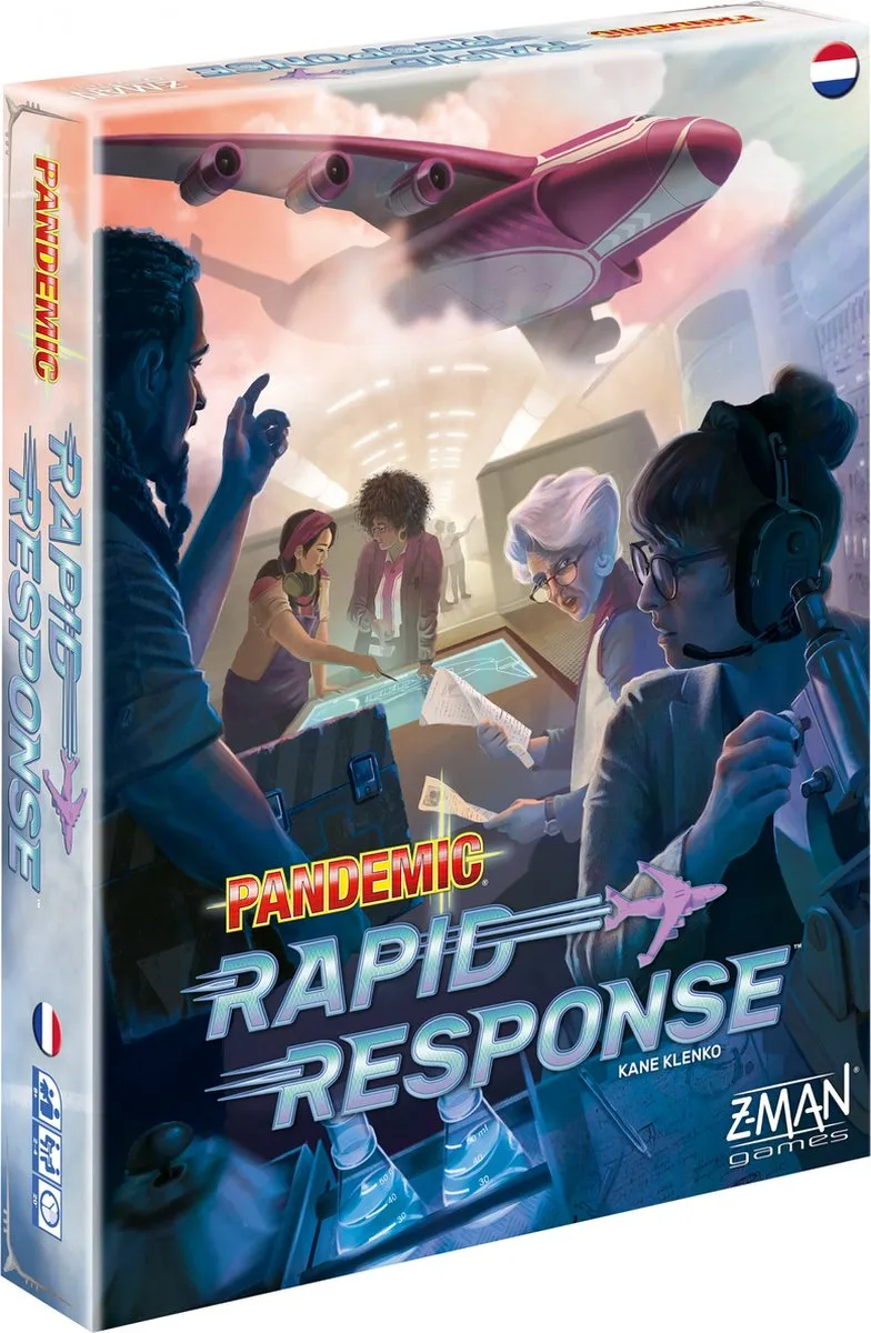 Z-Man Games Pandemic Rapid Response - Coöperatief real-time dobbelspel