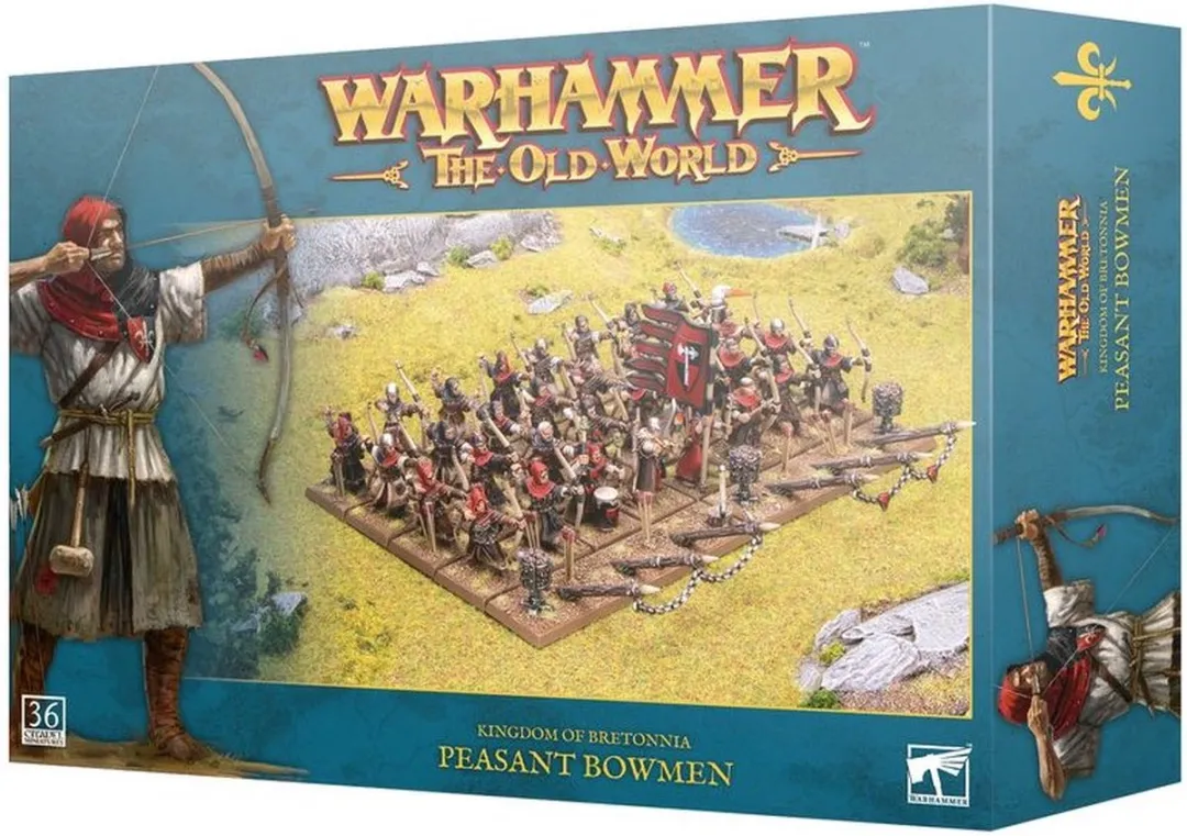 Games Workshop Warhammer The Old World Peasant Bowman 06-13