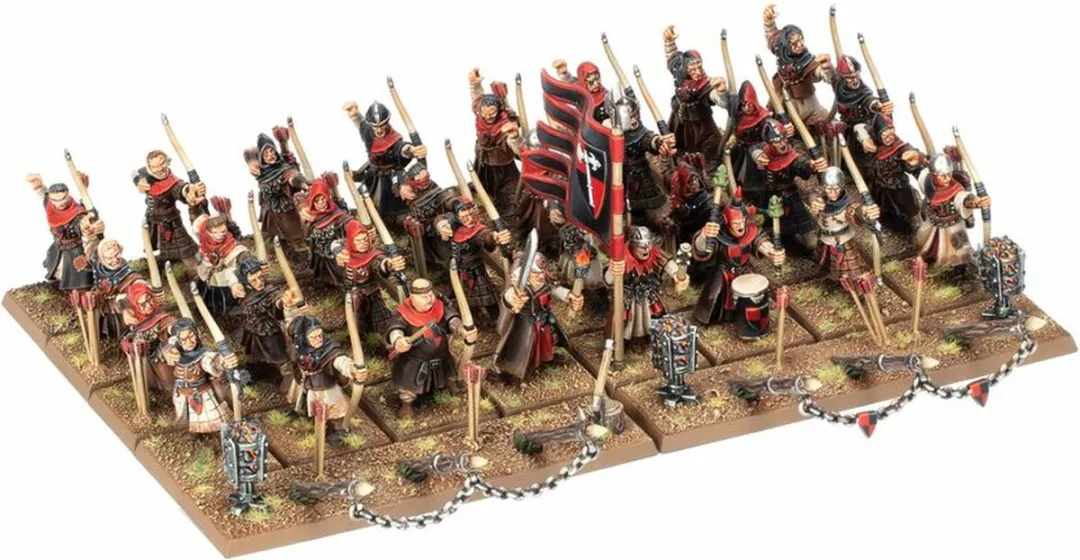 Games Workshop Warhammer The Old World Peasant Bowman 06-13