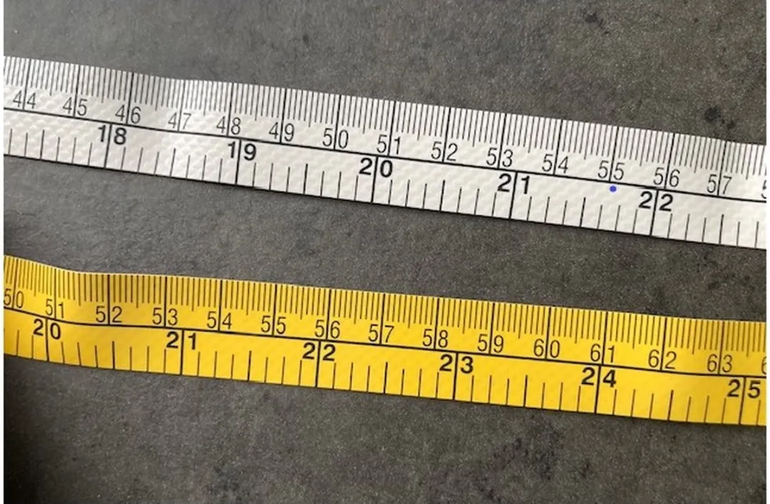 Prym Meetlint 150cm Geel - Dubbelzijdig