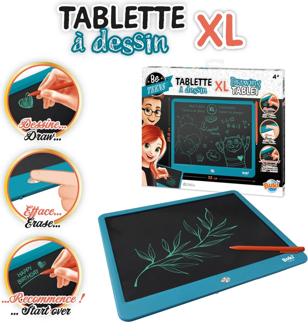 Buki Tekentablet LCD Scherm - Meerkleurig