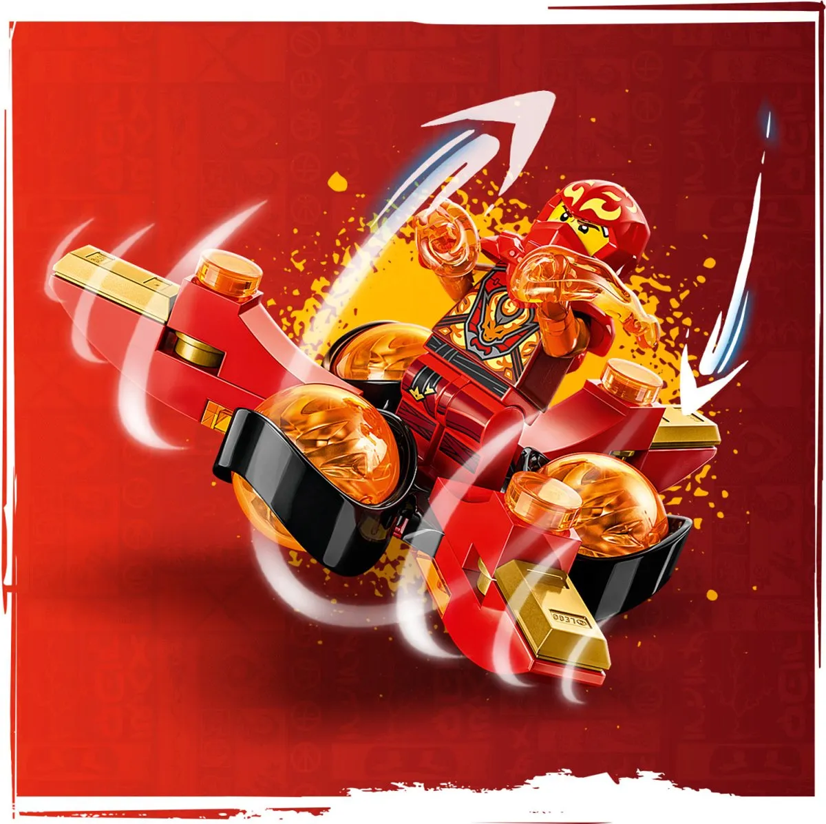 LEGO Ninjago Kai Drakenkracht Spinjitzu 71777 - 72 Stukken