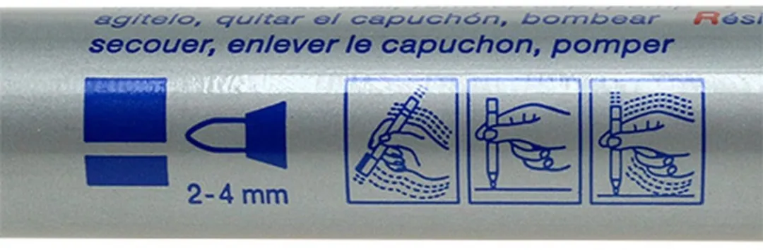 edding Paint Marker 750-54 - Zilver