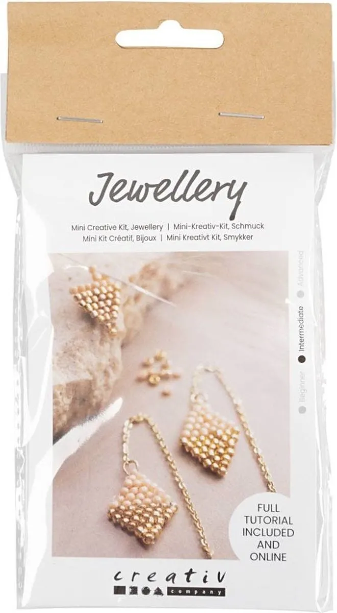 Creativ Company Mini Hobbyset Sieraden Oorbellen Multicolor