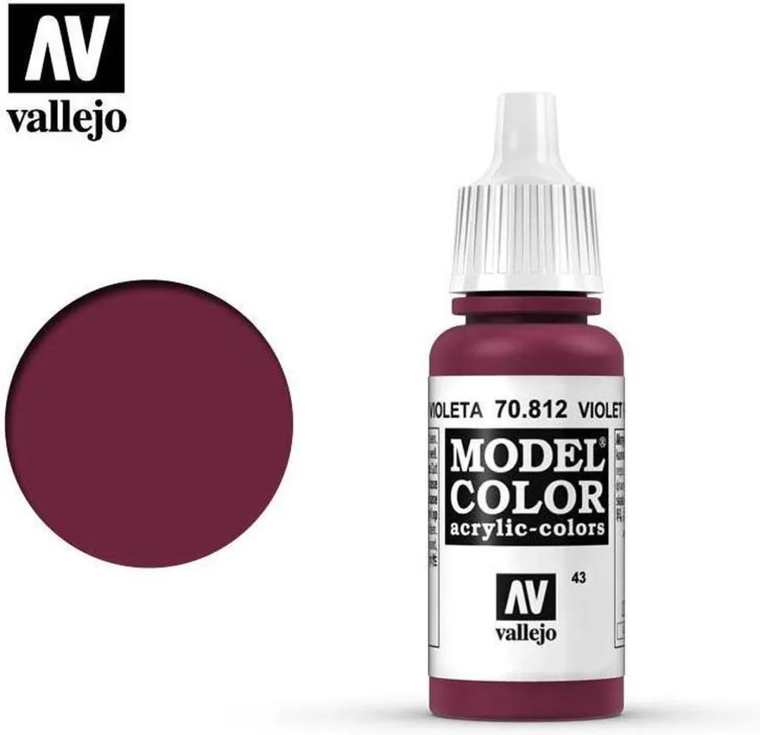 Vallejo Model Color Violet Red Acrylverf 17ml