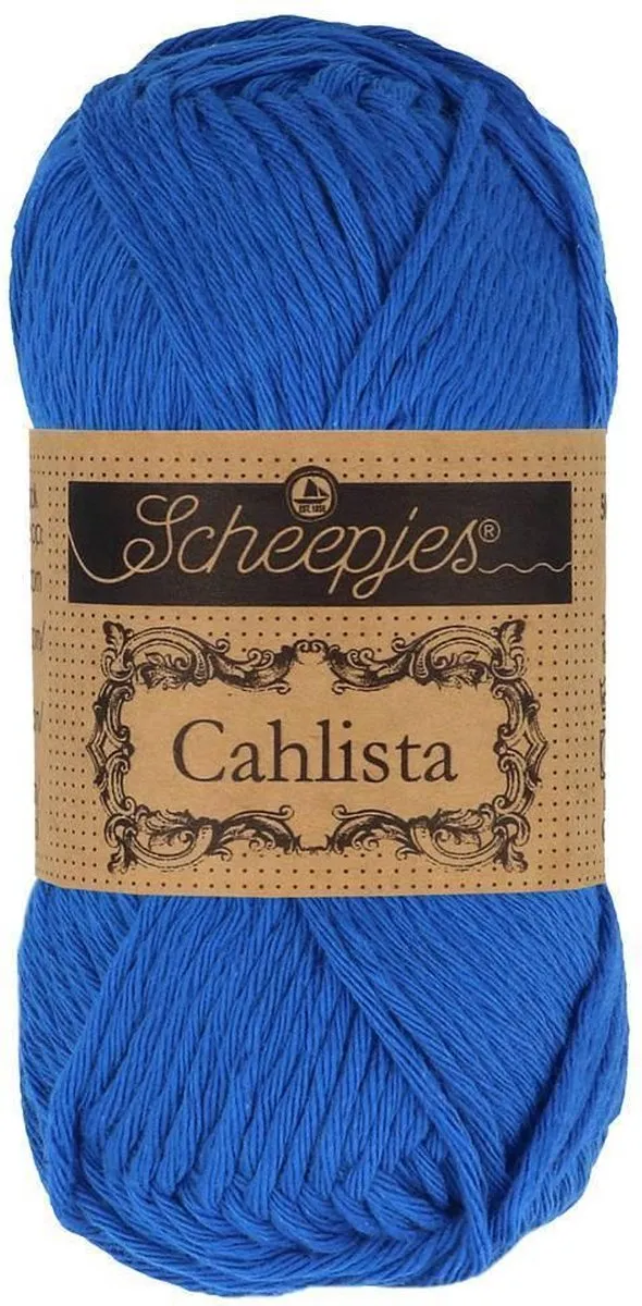 Scheepjes Cahlista Wol - Electric Blue