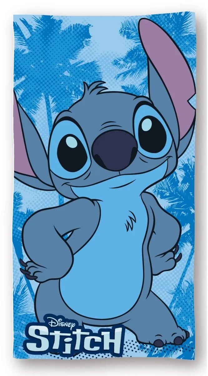 Disney Lilo & Stitch Strandlaken 140x70cm - Stitch Cool