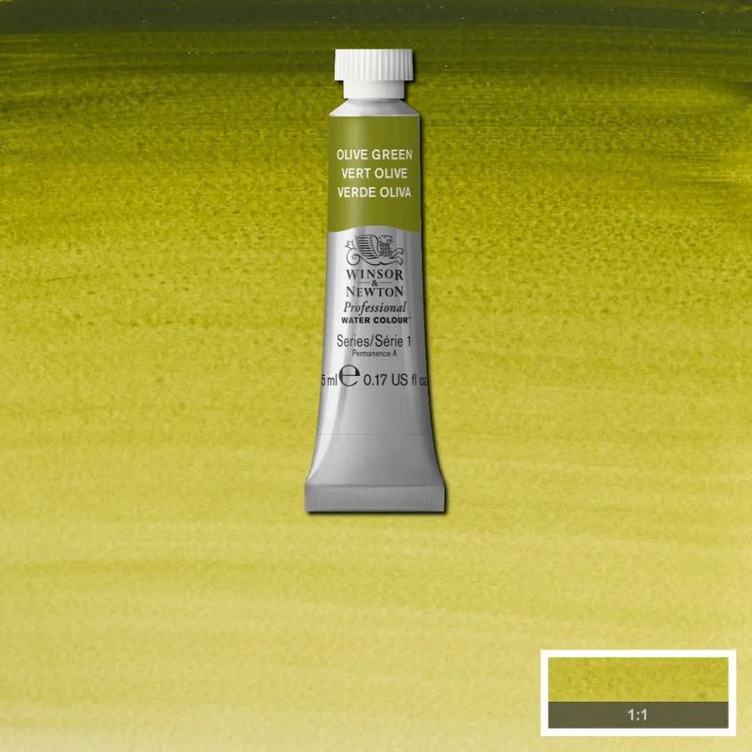 Winsor & Newton Professional Aquarelverf Olive Green 5ml