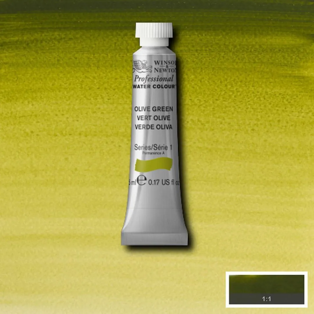 Winsor & Newton Professional Aquarelverf Olive Green 5ml