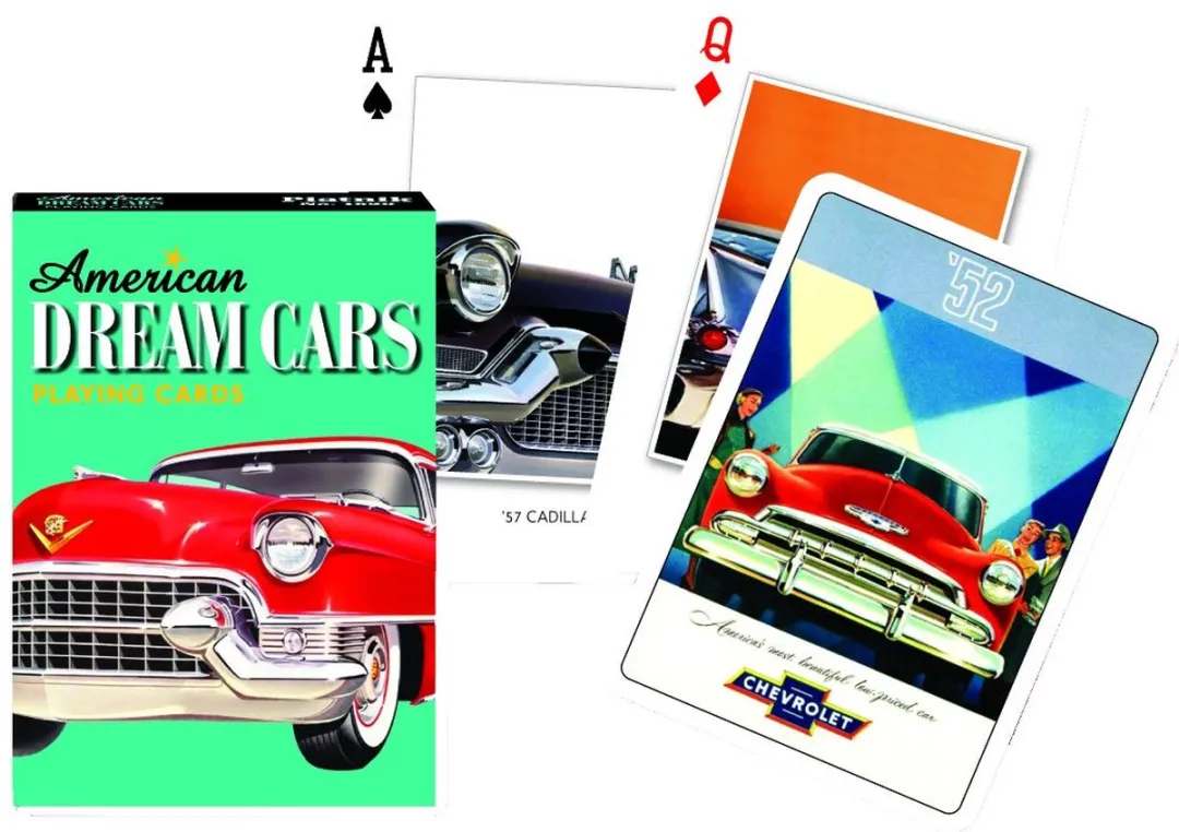 Piatnik American Dream Cars Speelkaarten