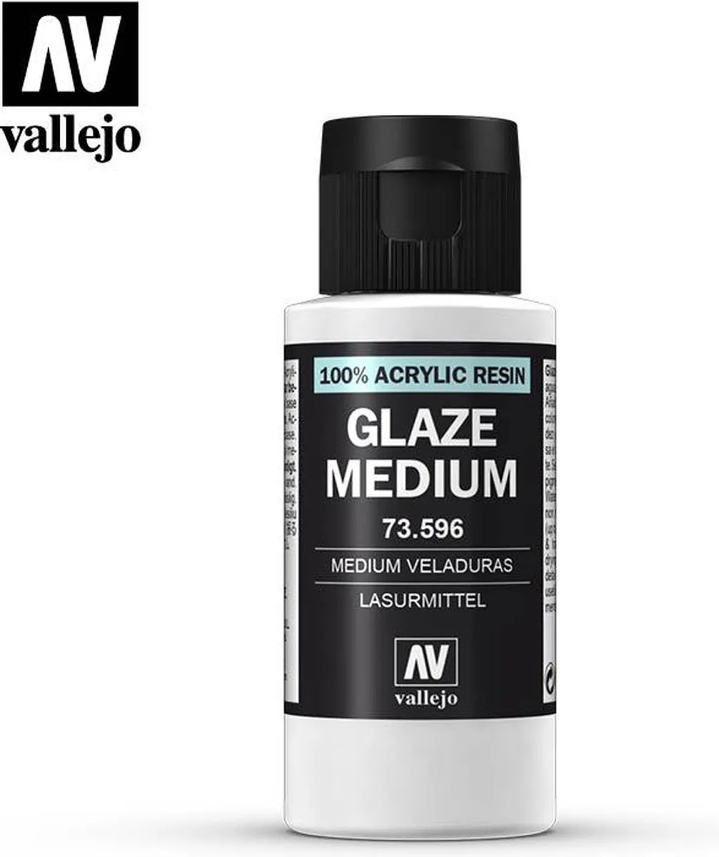 Vallejo Hobbyverf Acryl Glaze Medium 60ml