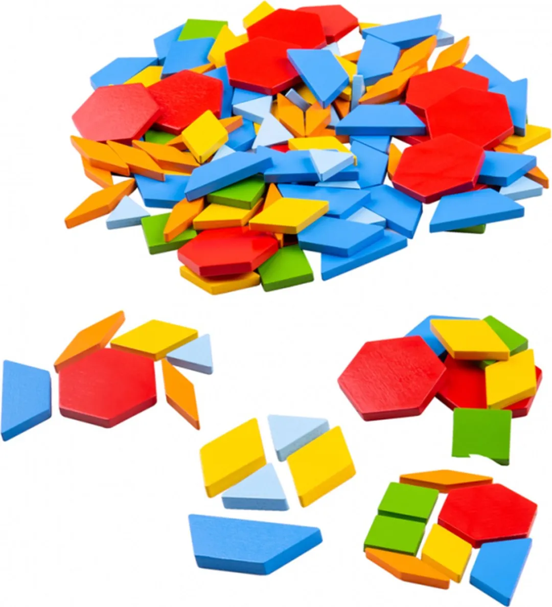 BIGJIGS Patroon Tegels 069162 - 4 Spelers