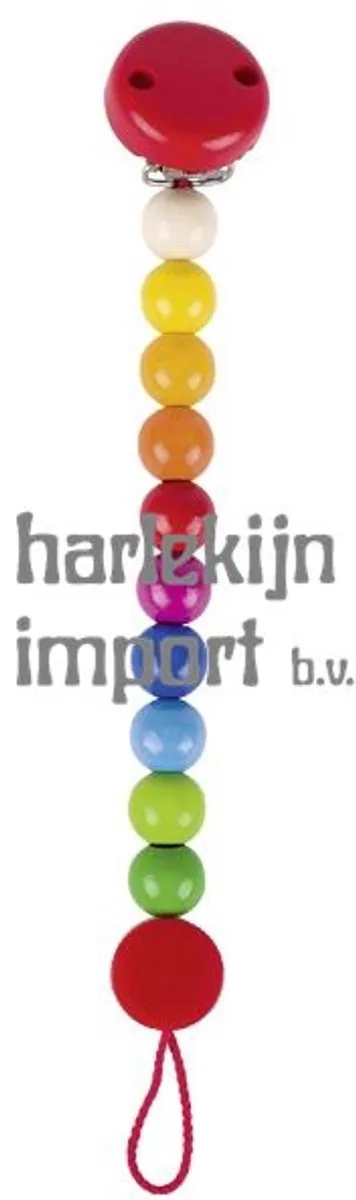 Goki Fopspeenketting Regenboog